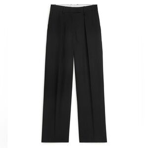 Arket hopsack wool trousers